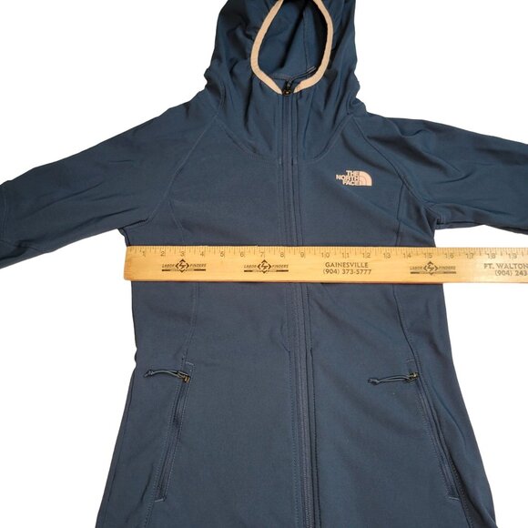The North Face Womens WindWall Jacket Size XS Dark Ocean Blue Stretch Full-Zip H - Picture 6 of 9